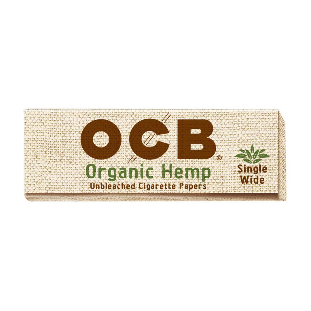 Organic Hemp Rolling Papers | Single Wide | OCB