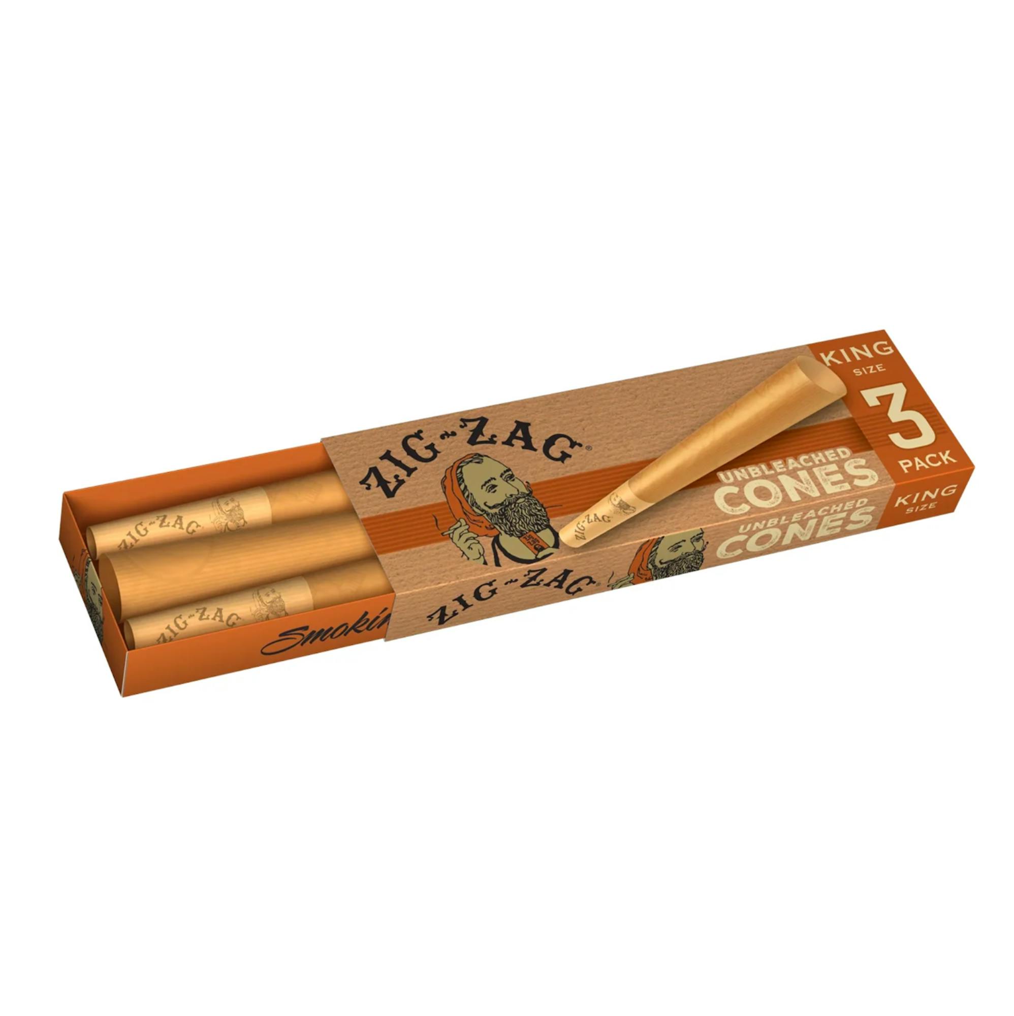 LB | ZIG-ZAG KING UNBLEACHED CONES