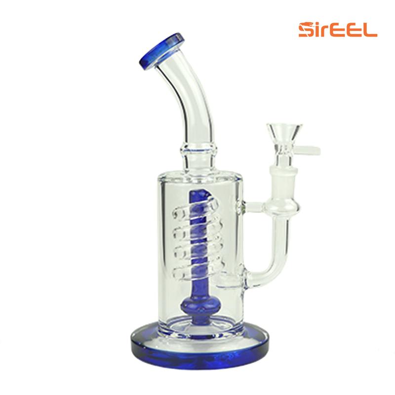 LB | 10" SIREEL SPIRAL SHOWER PERC WATER PIPE
