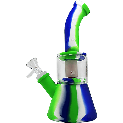 LB | 9" SILICONE BEAKER WATER PIPE
