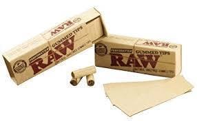 RAW Gummed Tips (Perforated)