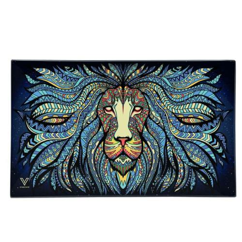 Medium Glass Rolling Tray