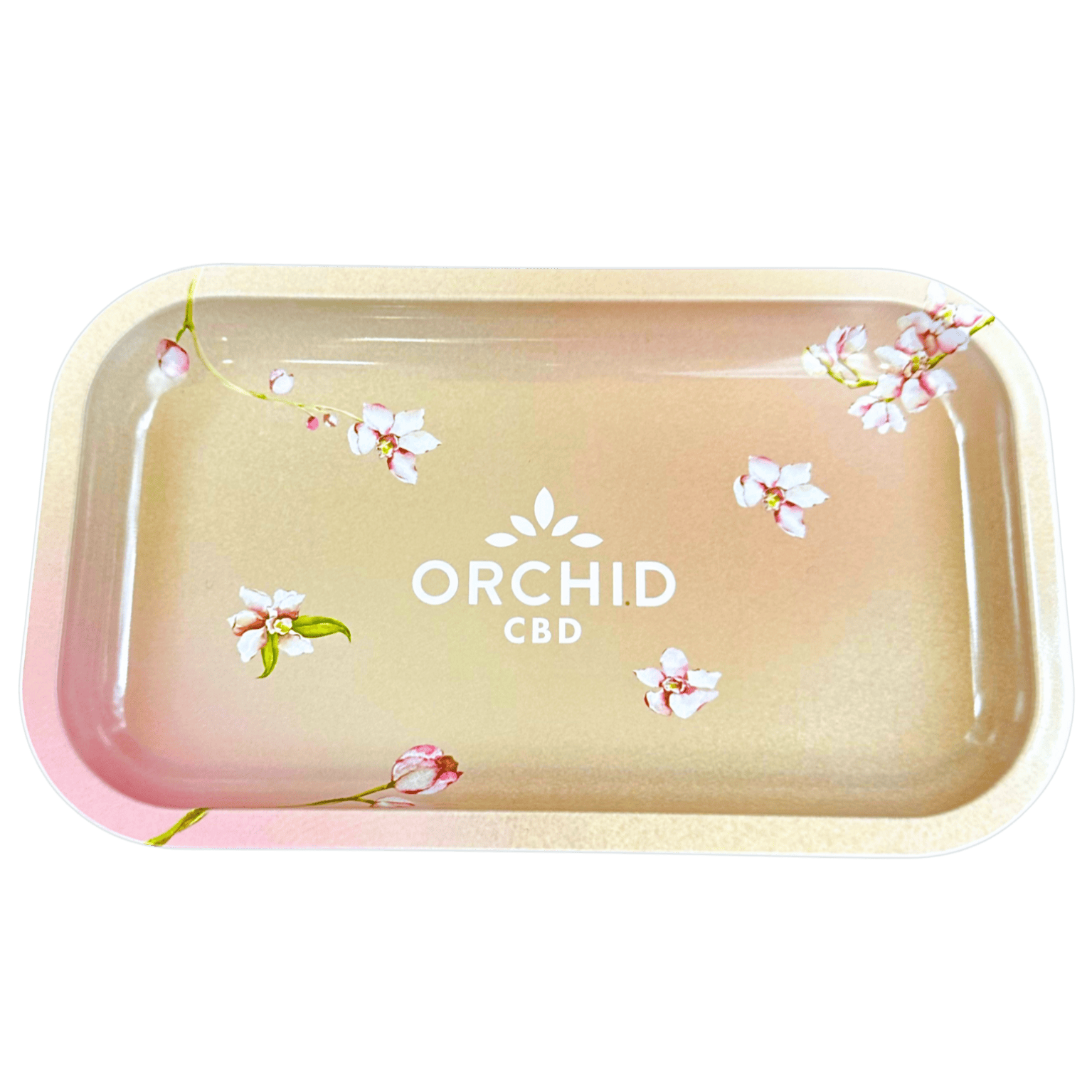 Orchid CBD Rolling Tray