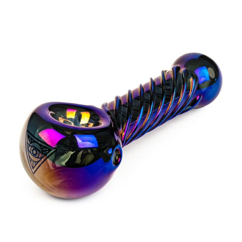 4" Metallic Terminator Finish Twister Hand Pipe