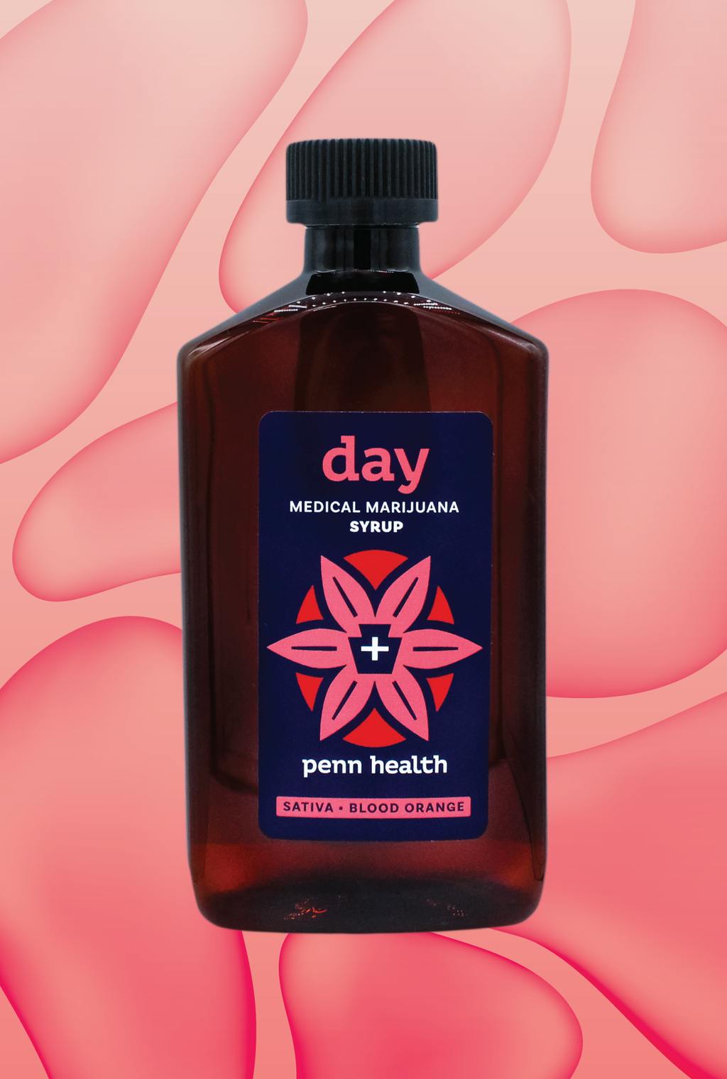 Penn Health Day Mixed Berry Ratioed Syrup 250mg | 1:1 THC:CBG