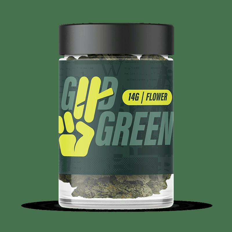 Good Green- Flower- Creamsicle Sunset (H)