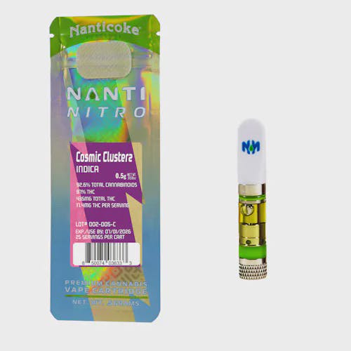 Nanticoke: Cosmic Clusterz | 0.5g Vape Cartridge
