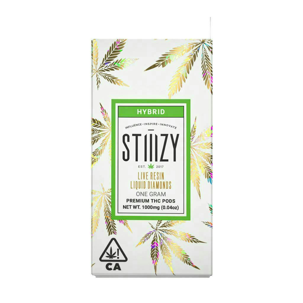 STIIIZY - Lemon Cherry Gelato - 1g LRLD Pod - 1g LRLD POD - Hybrid