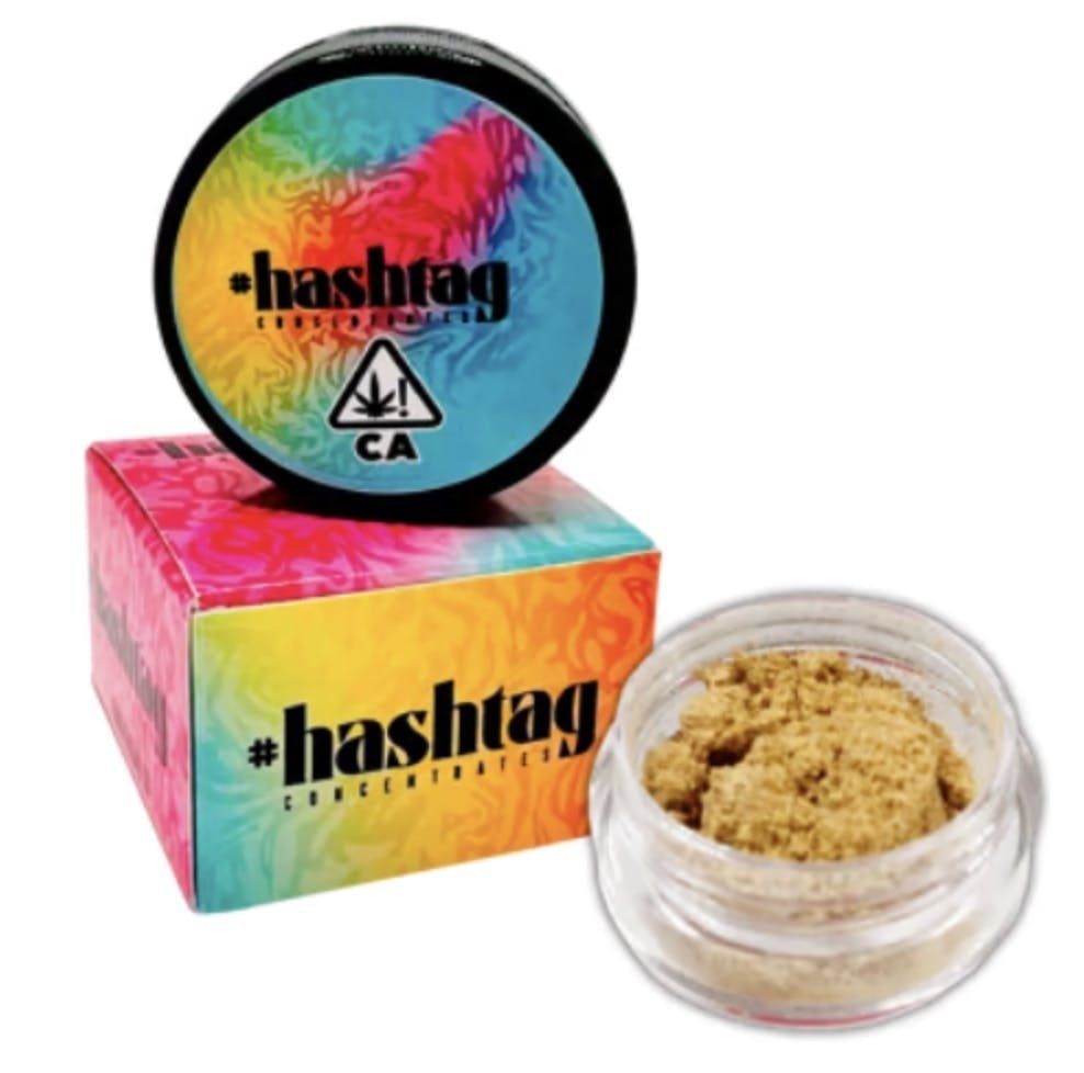 #Hashtag - Gelatti - 1g Sieved Hash - 1g Concentrate