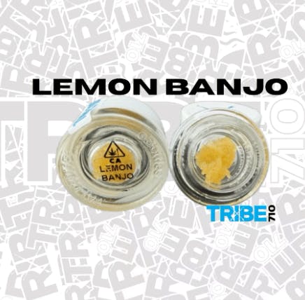 Tribe 710 - Lemon Banjo - 1g Cured Resin Sugar - Sauce - Sativa