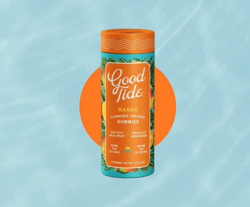 Good Tide - Mango Rosin Gummies 100mg - Gummies - Indica