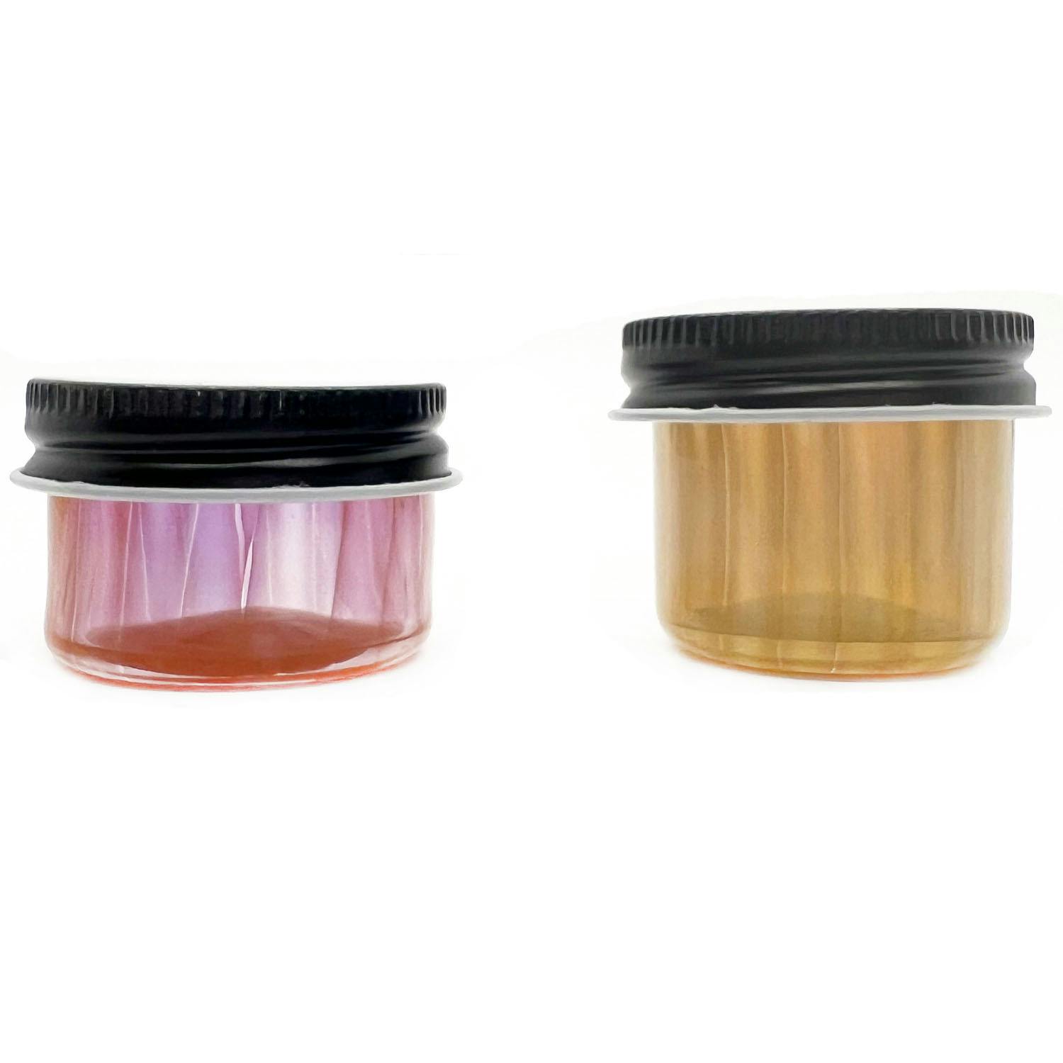 NO BULL GOLD AND SILVER FUMED JAR