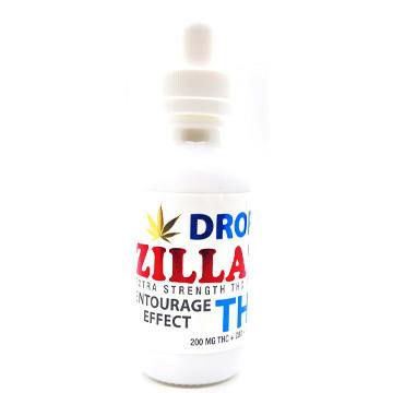 ZILLAS ENTOURAGE EFFECT 200MG THC:CBD:CBG:CBN DROPS REC