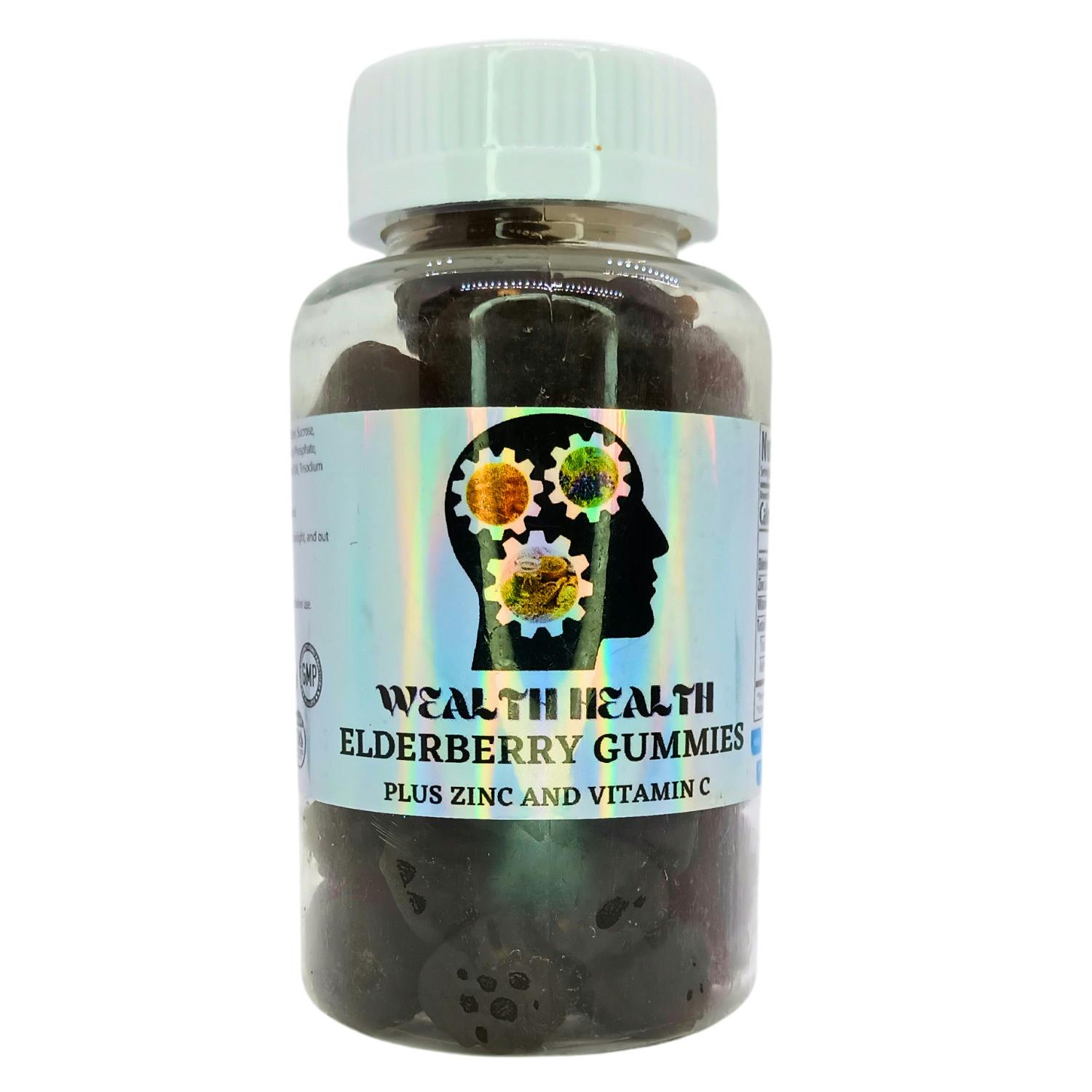 WEALTH HEALTH ELDERBERRY GUMMIES PLUS ZINC AND VITAMIN C REC