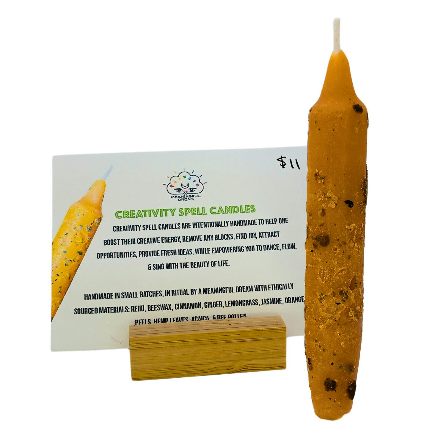 A MEANINGFUL DREAM CREATIVITY SPELL CANDLE