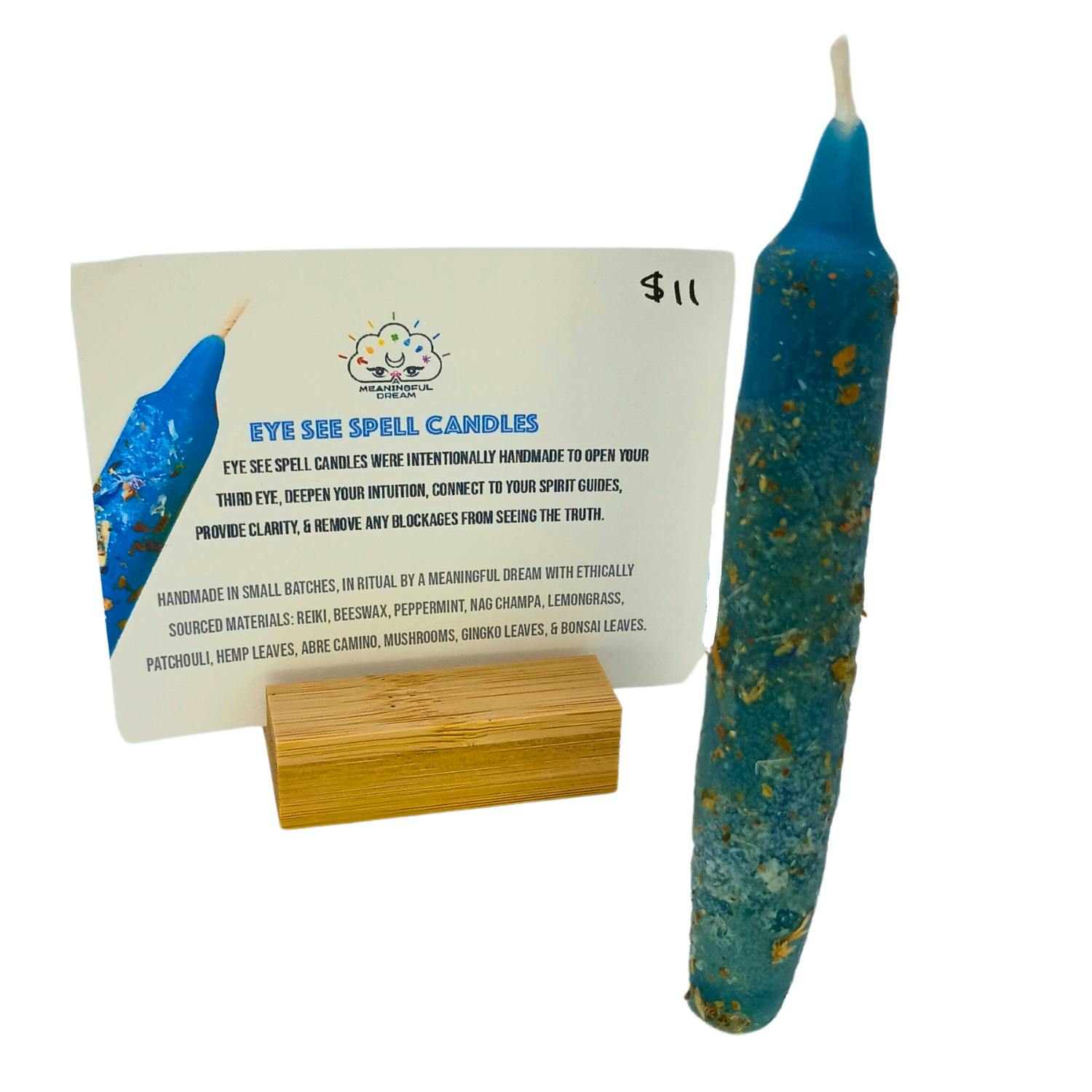 A MEANINGFUL DREAM EYE SEE SPELL CANDLE