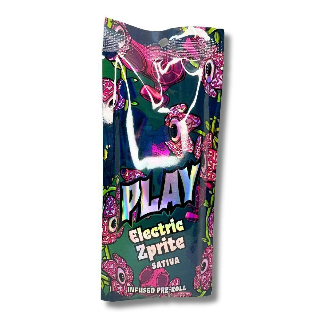 PLAY ELECTRIC ZPRITE 1.2G INFUSED PREROLL REC