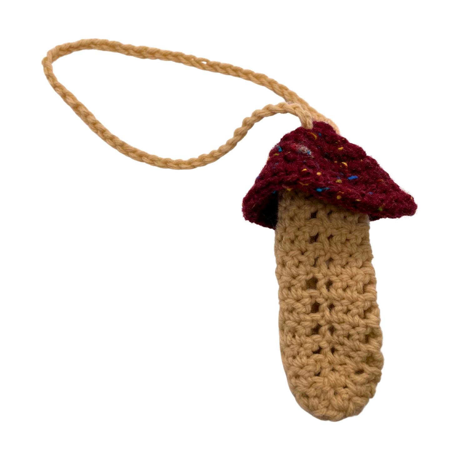 CROCHET MUSHROOM VAPE HOLDER