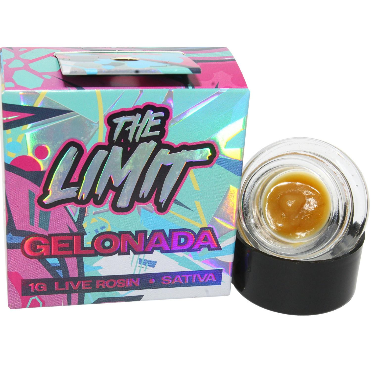 THE LIMIT GELONADA 1G HASH ROSIN REC