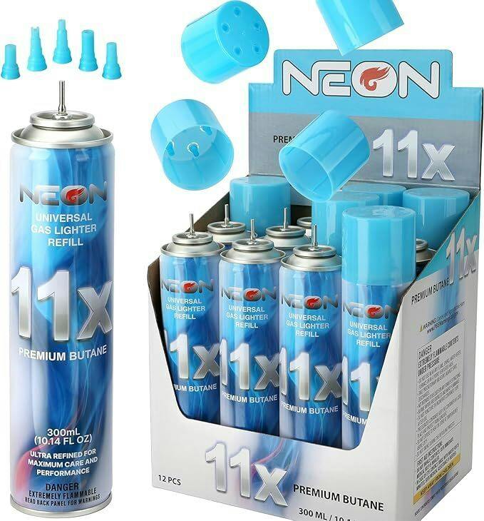 NEON BUTANE GAS LIGHTER REFILL