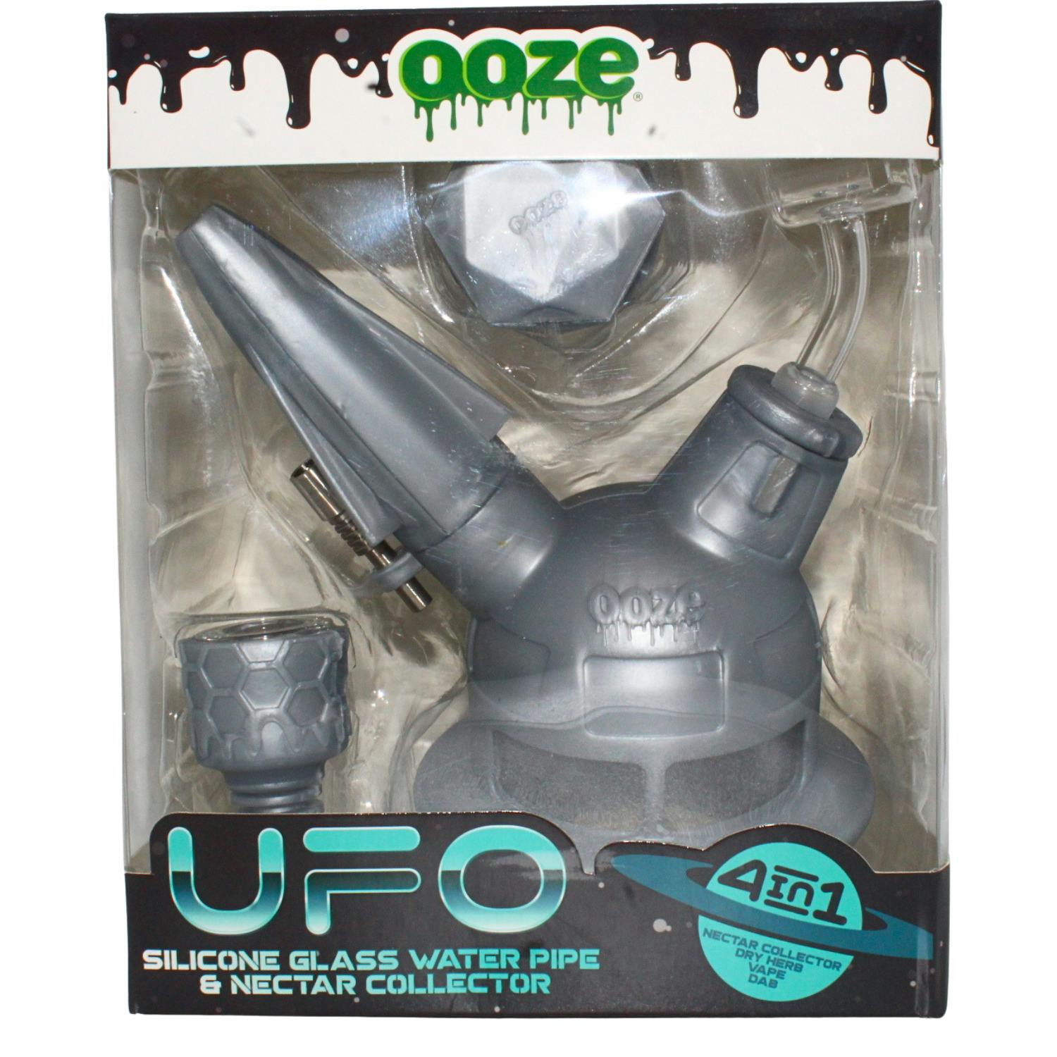 OOZE UFO SILICONE WATER PIPE