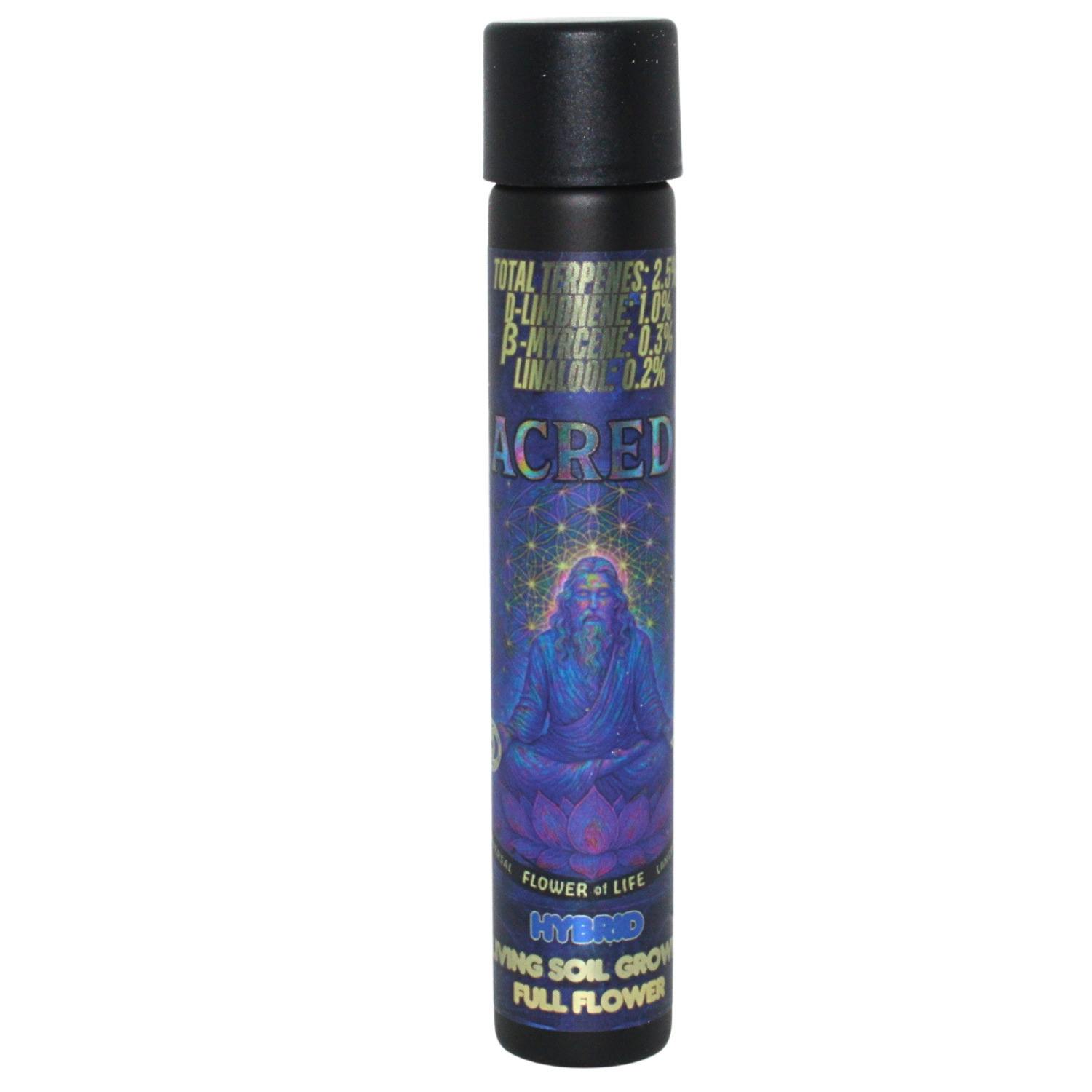 FLOWER OF LIFE SACRED G 1G FULL FLOWER PREROLL