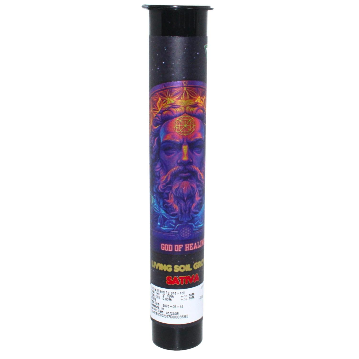 APOLLO ORGANICS HELIOS BLEND 1G PREROLL REC
