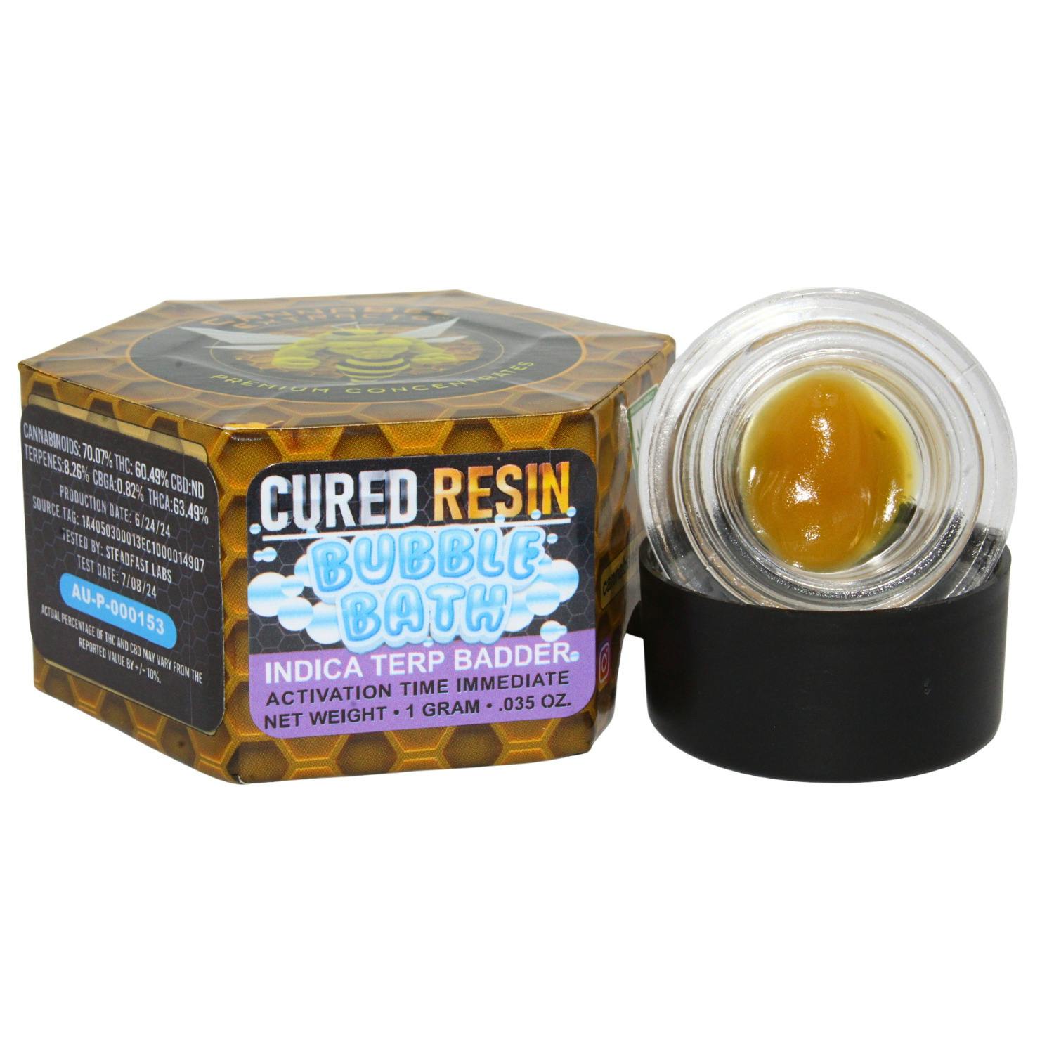 CANNABEE EXTRACTS BUBBLE BATH 1G CR TERP BADDER REC