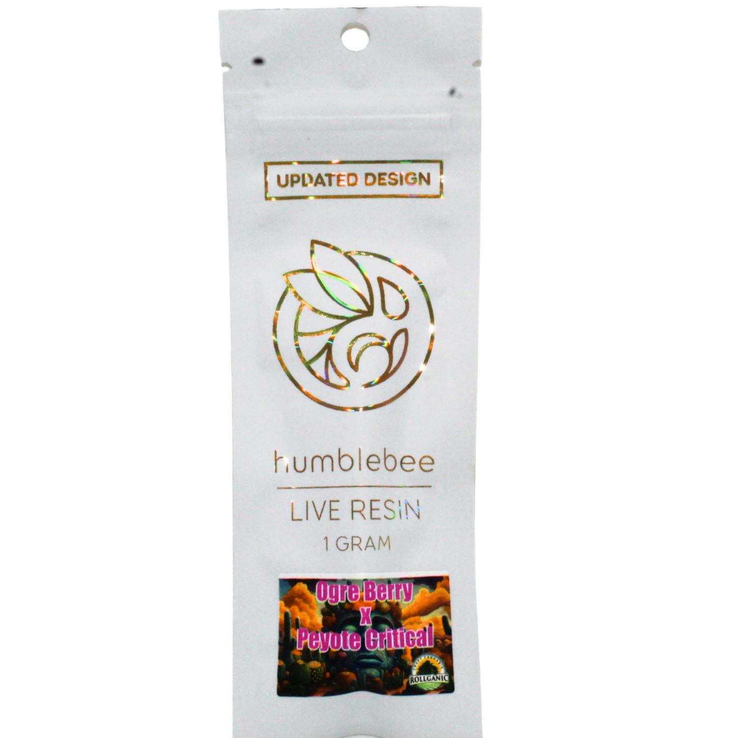HUMBLEBEE PEYOTE CRITICAL X OGRE BERRY 1G VAPE CART REC