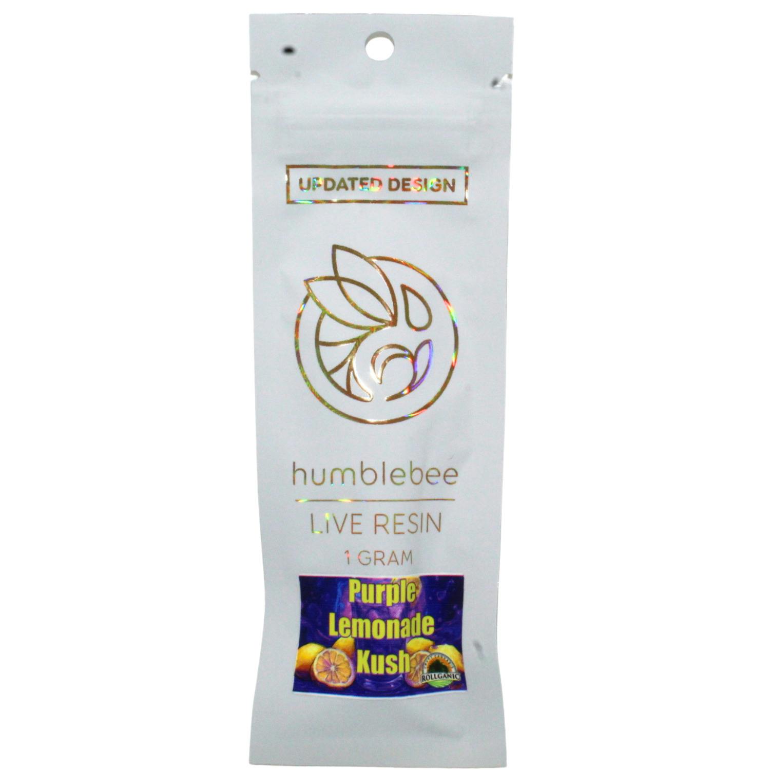 HUMBLEBEE PURPLE LEMONADE 1G VAPE CART REC