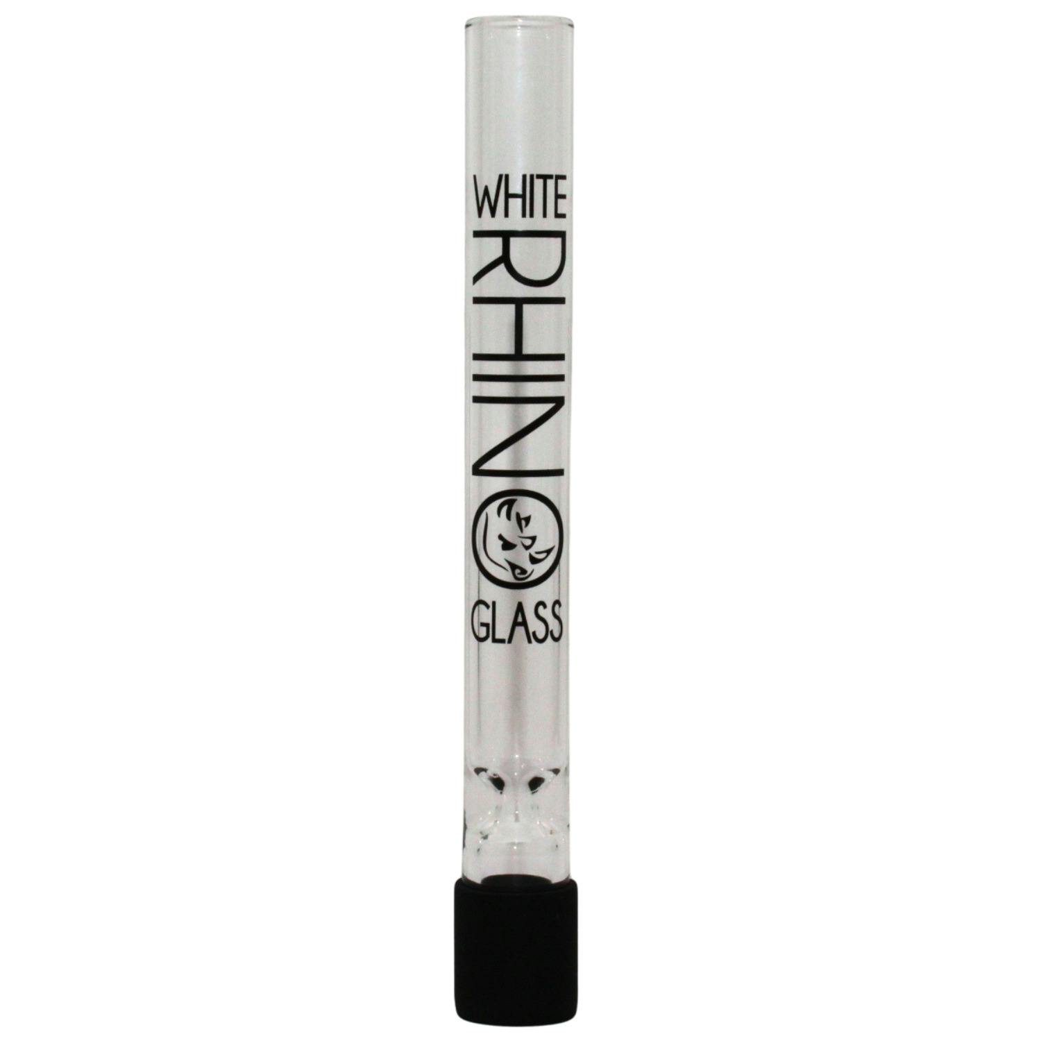 WHITE RHINO CHILLUM WITH SILICONE CAP