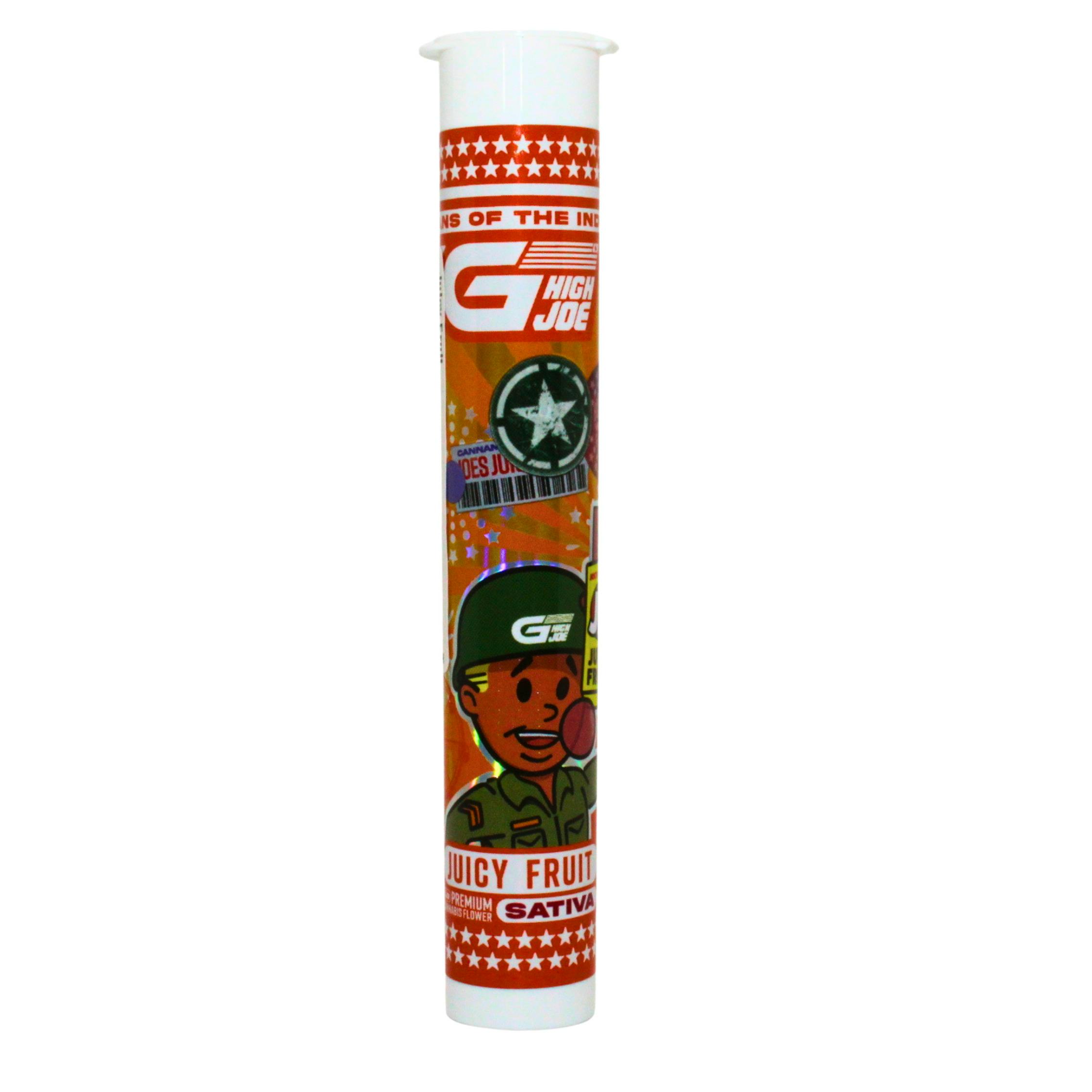 G HIGH JOE JUICY FRUIT 1G PREROLL REC
