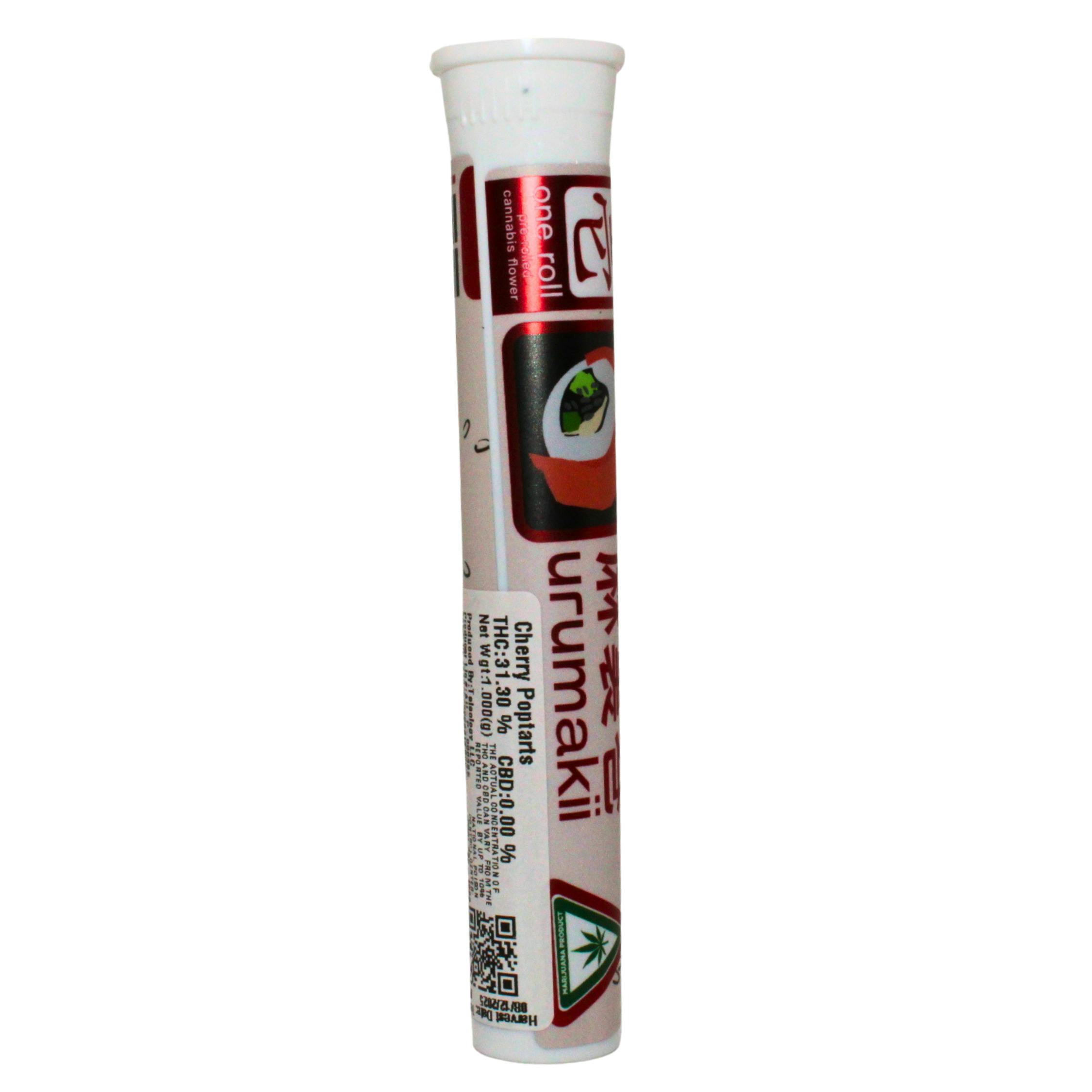 SUSHII ROLLS CHERRY POPTART 1G PREROLL REC