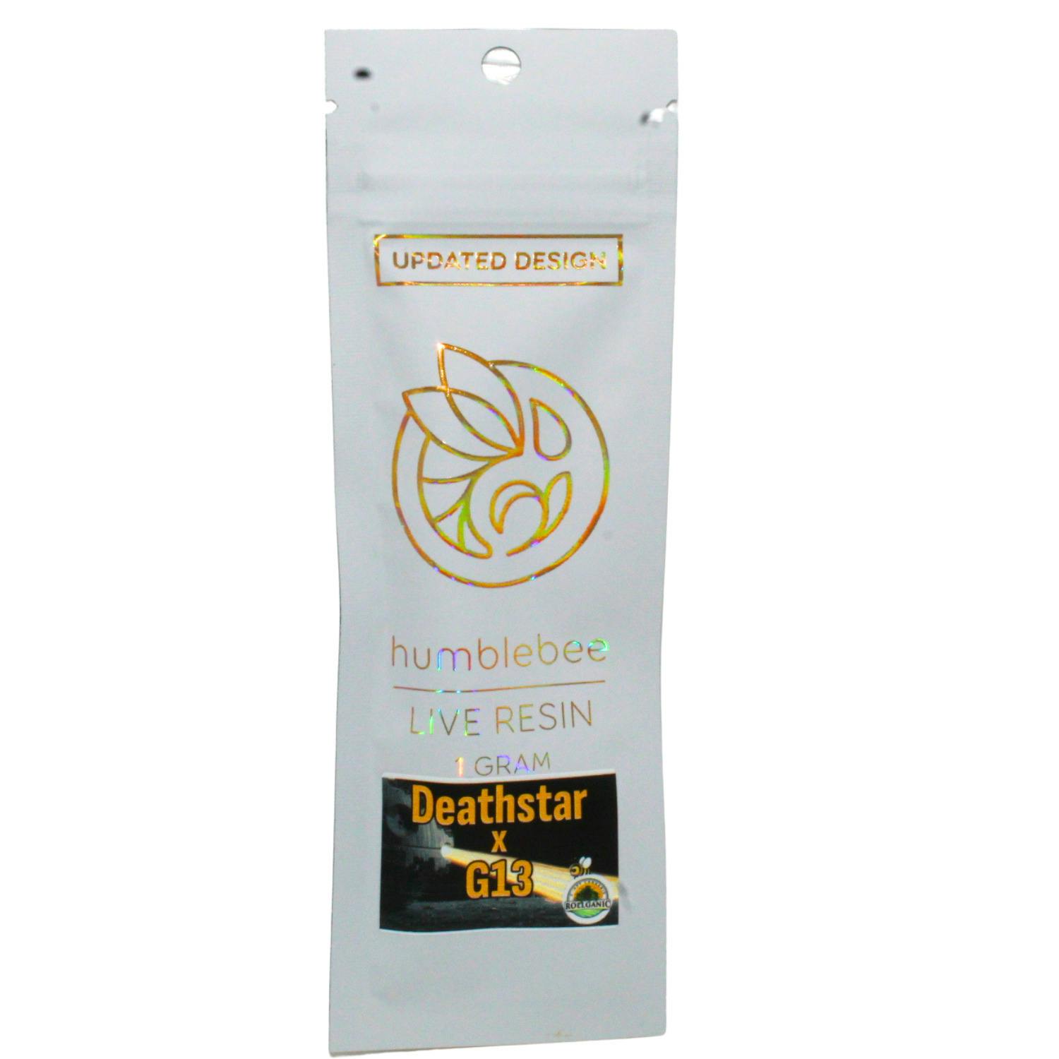 HUMBLEBEE DEATHSTAR X G13 1G LIVE RESIN VAPE CART REC