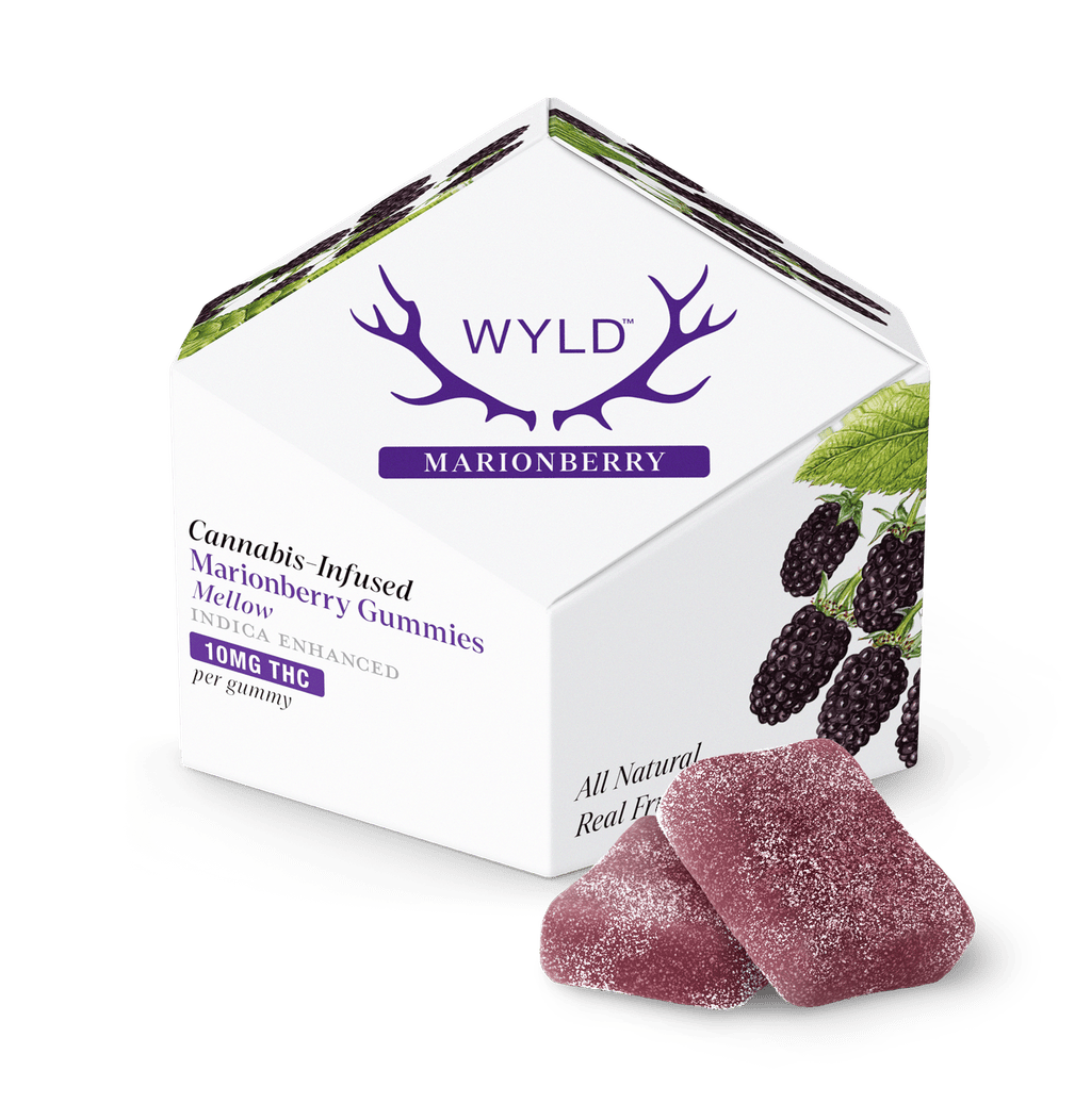 Wyld: WYLD Marionberry Gummies Gummies Marionberry