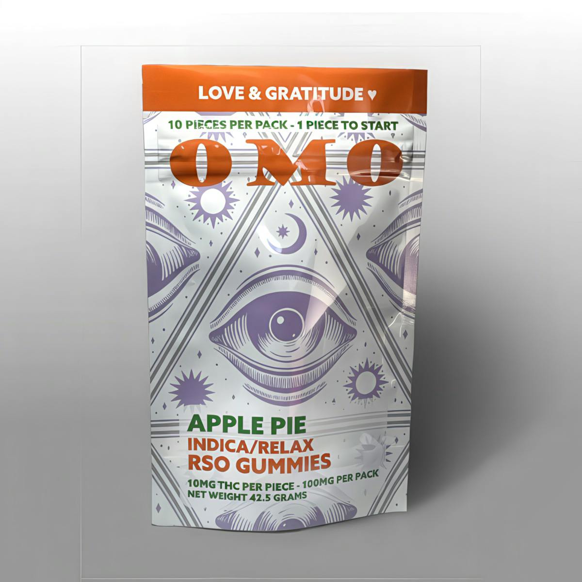 OMO | RSO Apple Pie Gummies | 10pk | 100mg