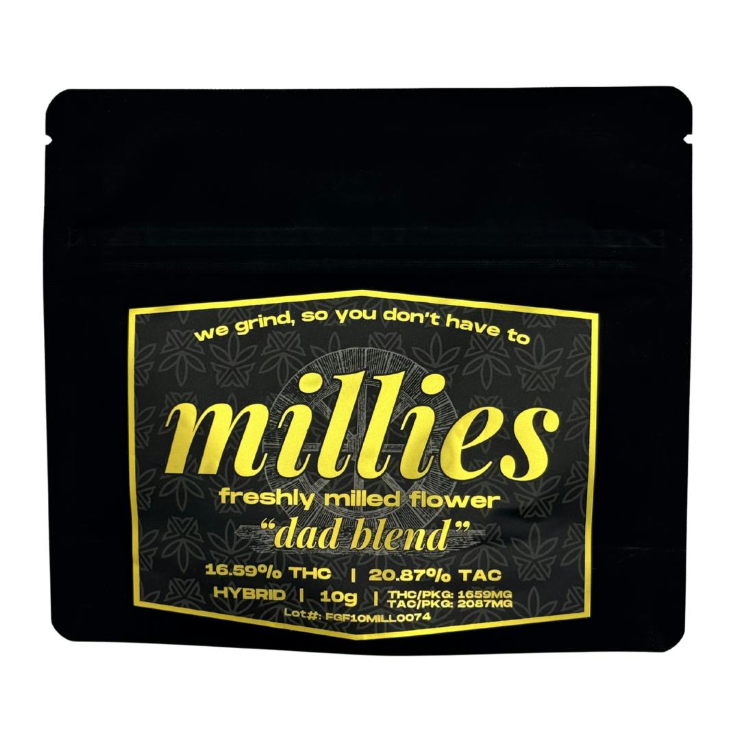 FLWR CITY | Millies Freshly Milled "Dad Blend" Flower | 10g