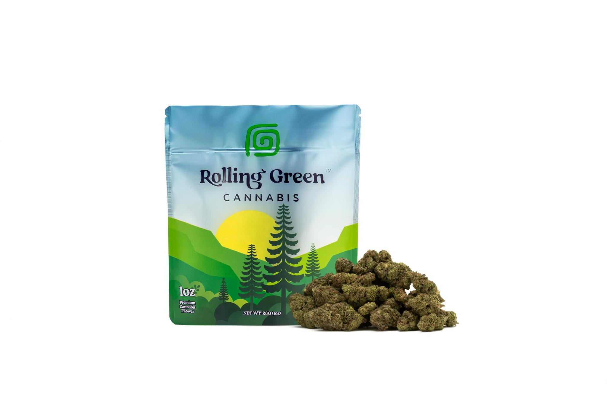 Rolling Green | Midnight Grape Flower | 28g
