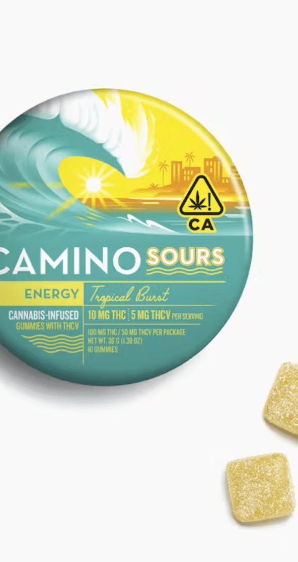 Kiva Confections - Camino Sours: Energy Tropical Burst