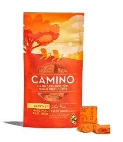 Camino Chews | Edibles | Golden Peach 10:10 | 10mgX10ct