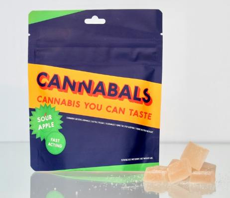Cannabals | Gummies | Sour Apple (Sativa) | 10mg x 10ct