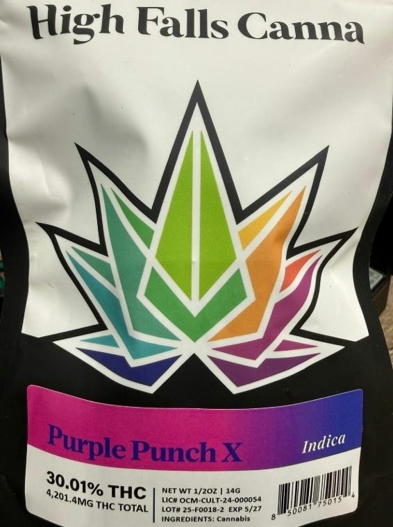 High Fall Canna | Flower | Purple Punch X | 14g