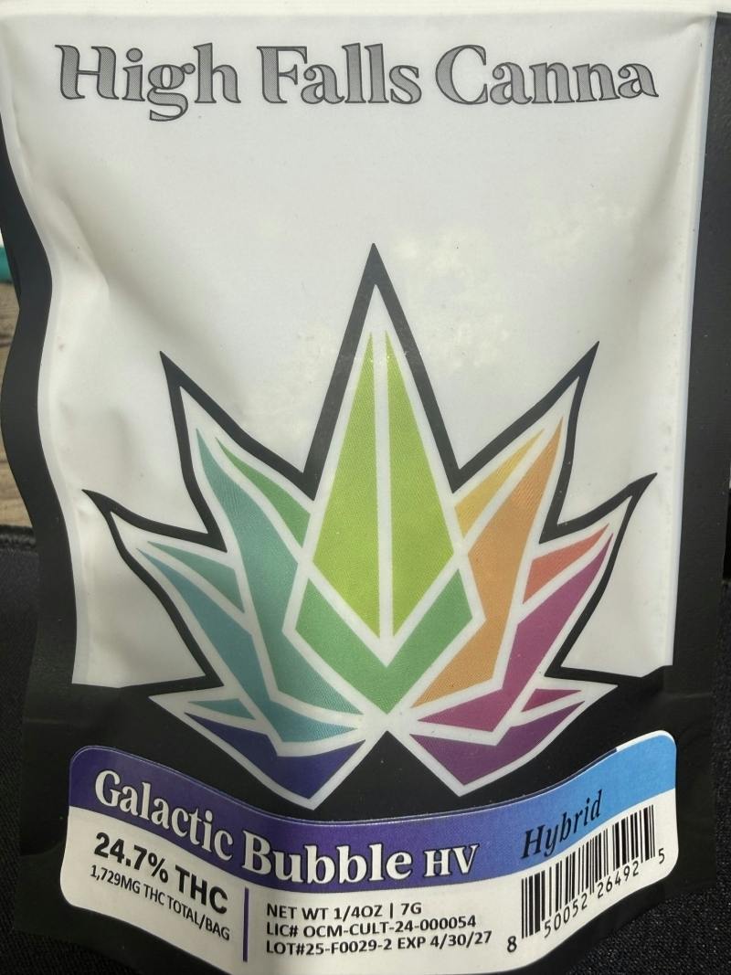 High Falls Canna | Flower | Galactic Bubble | 7g