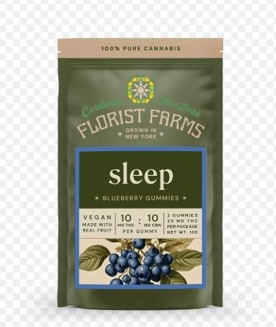 Florist Farms | Edibles | Blueberry (sleep) | 2pk X 10mg