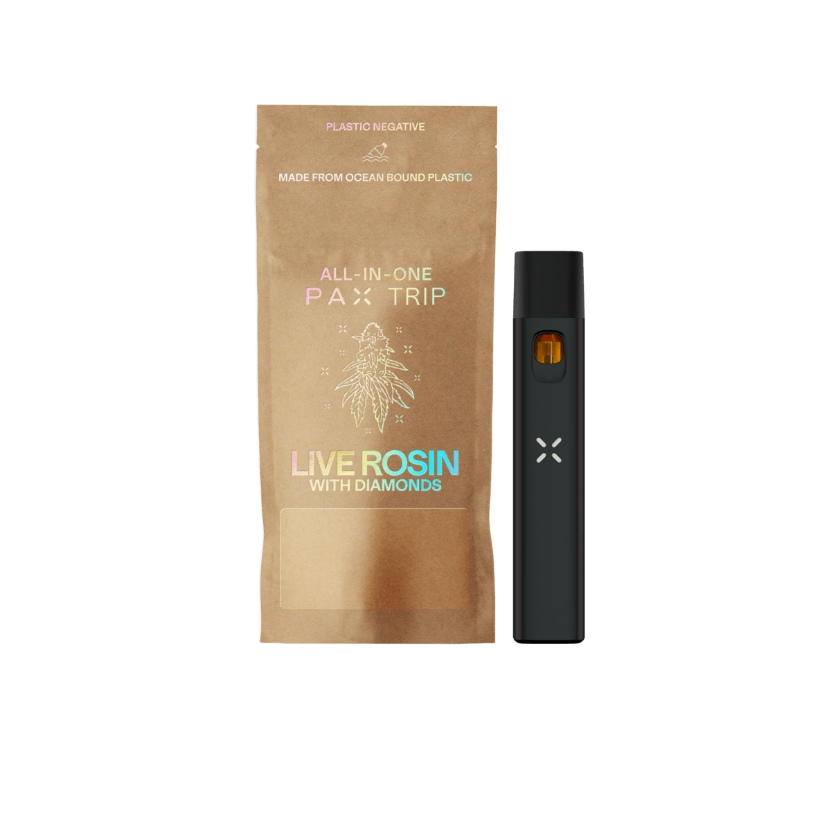 GOLDEN GOAT LTO - LIVE ROSIN WITH DIAMONDS AIO