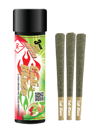 CHERRY LIME - PERMANENT MARKER - 3PK LIQUID DIAMOND INFUSED PRE ROLLS
