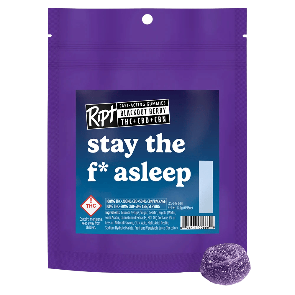 STAY THE F** ASLEEP - BLACKOUT BERRY - GUMMIES