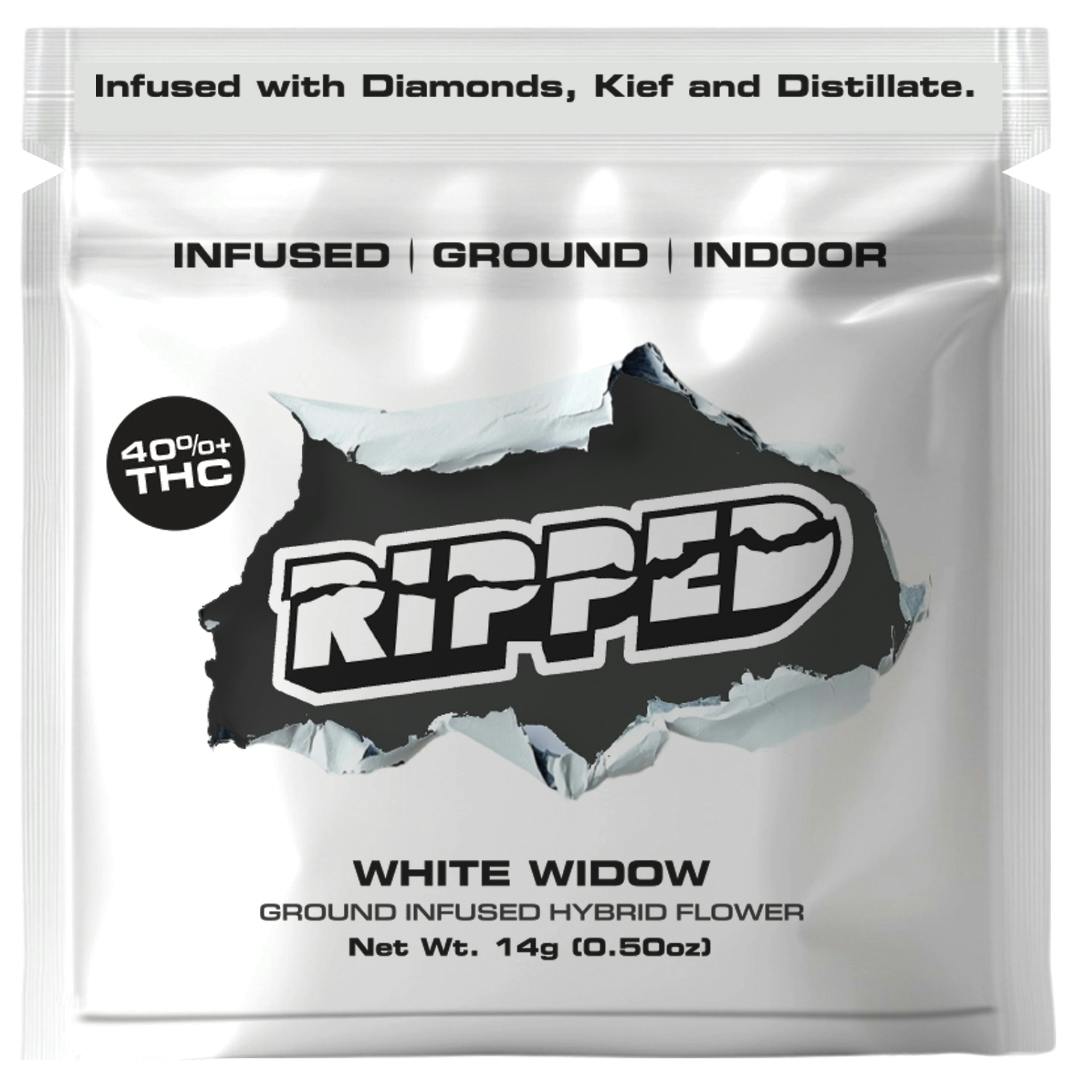 Ripped | White Widow Infused Ready-To-Roll | 14G Ground Flower