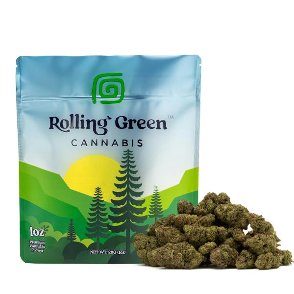 Rolling Green | Midnight Grape | 28G Flower
