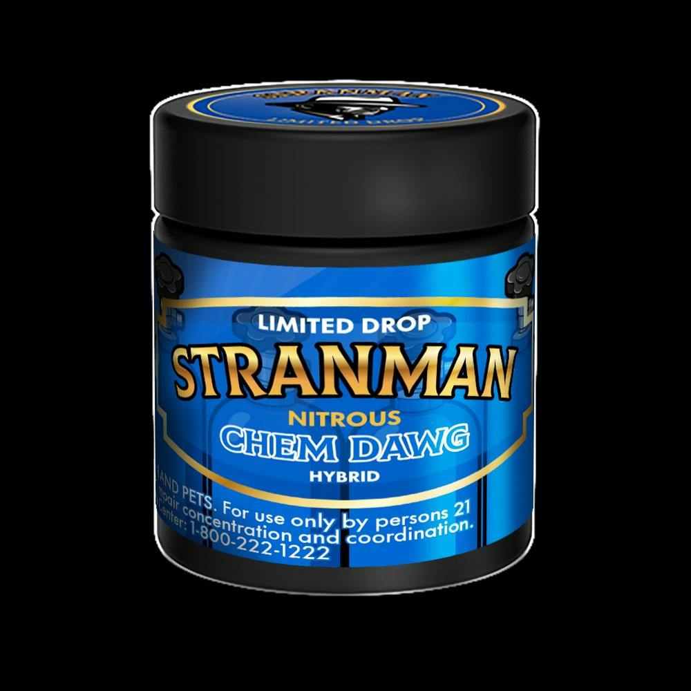 Stranman | Nirtrous Chem Dawg | 3.5G Flower